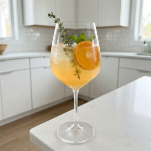 Clementine Thyme Spritz Cocktail Recipe
