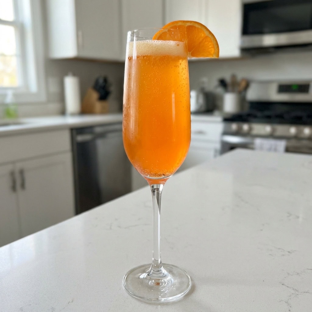 Clementine and Aperol Sparkler Cocktail Recipe