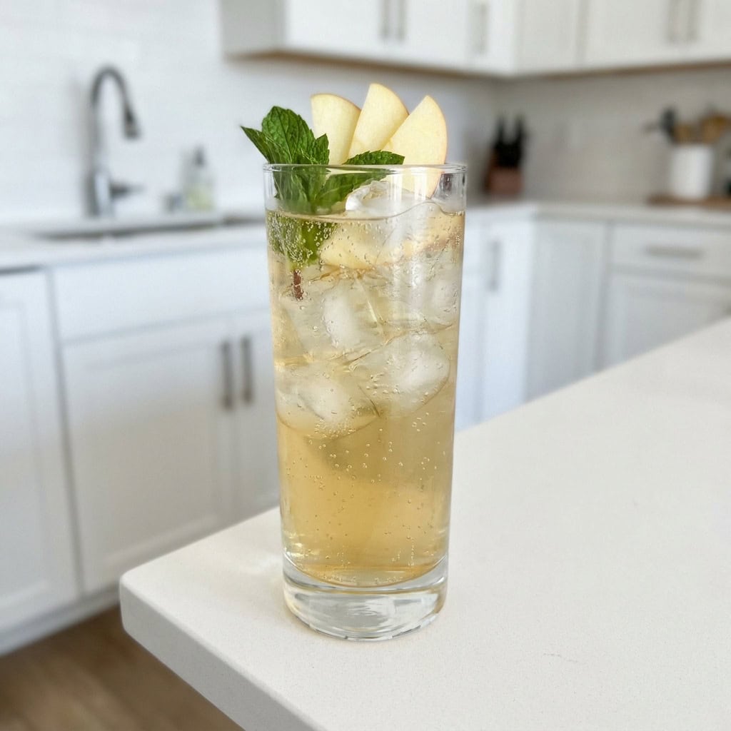 Clove and Apple Cooler Mocktail Recipe