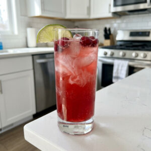 Coconut Cranberry Fizz Cocktail Recipe