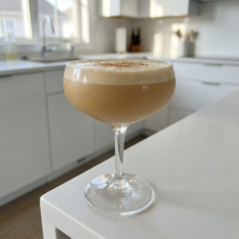 Coconut Gingerbread Flip Cocktail Recipe