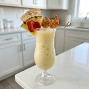 Coconut Prawn Pina Colada Cocktail Recipe