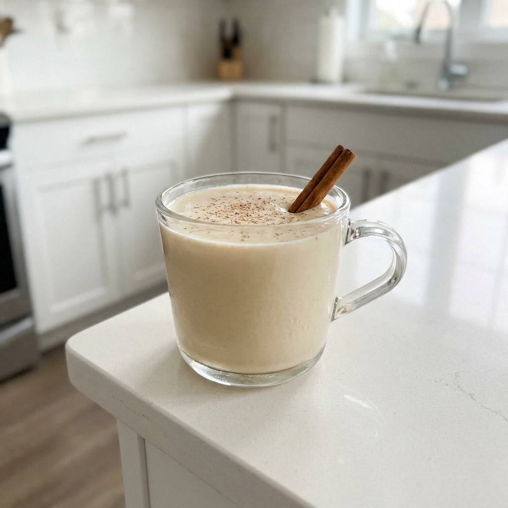 Coconut Rum Eggnog Cocktail Recipe
