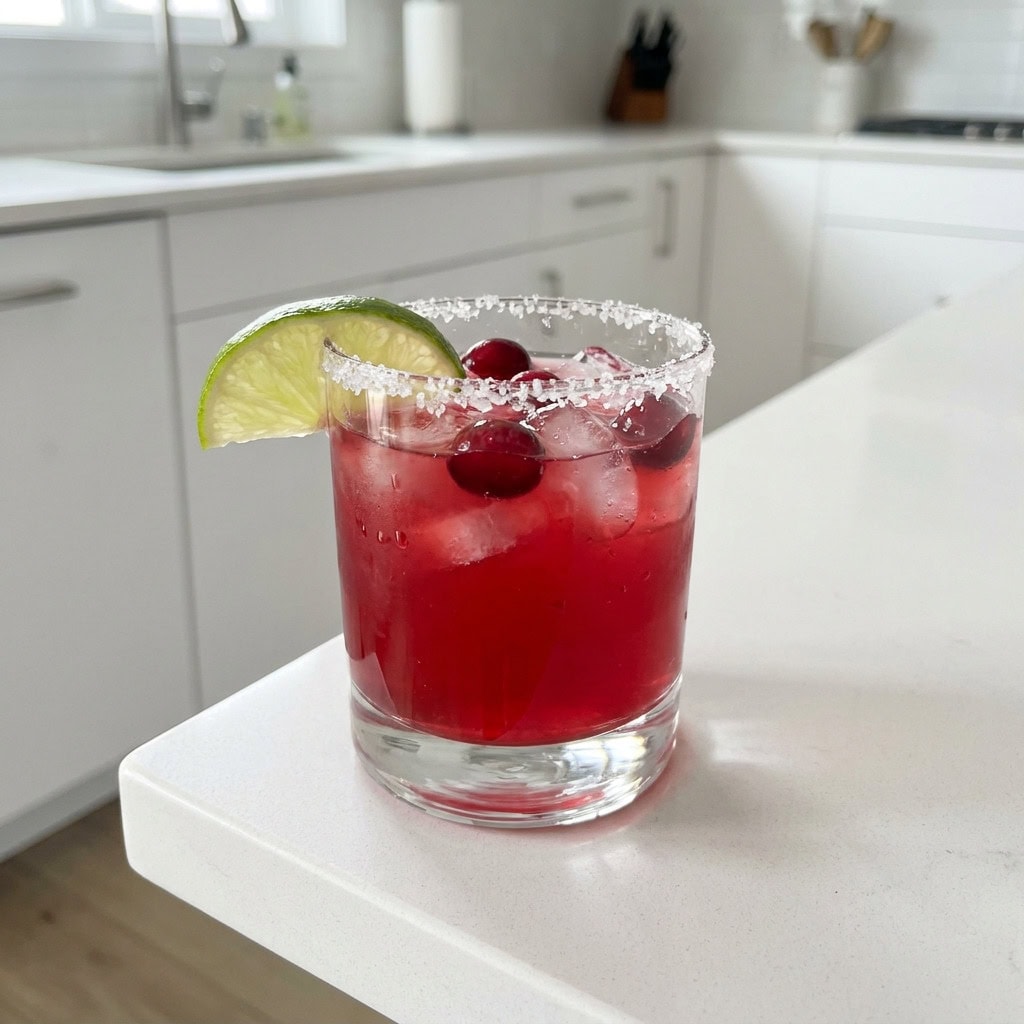 Cranberry Margarita Twist Cocktail Recipe