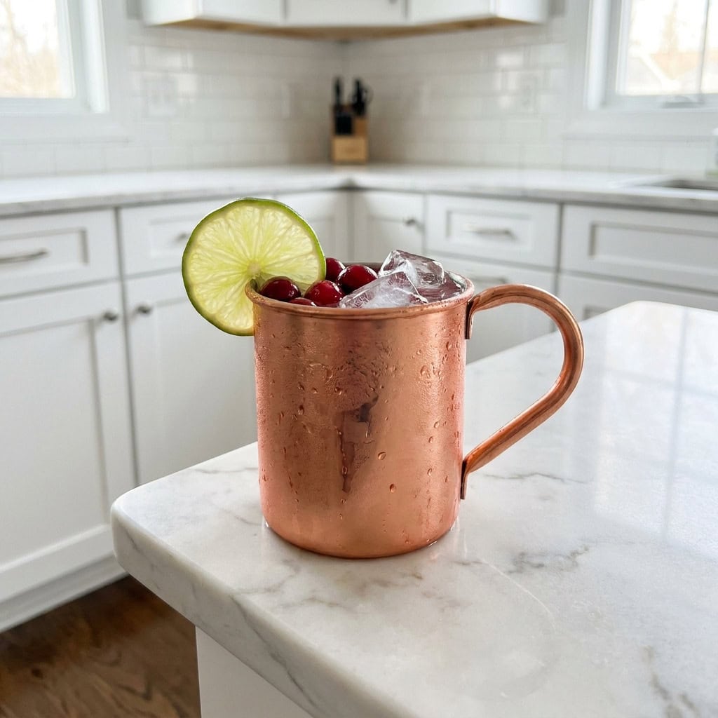 Cranberry Moscow Mule Pitcher Cocktail Recipe