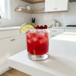 Cranberry Pomegranate Margarita Cocktail Recipe