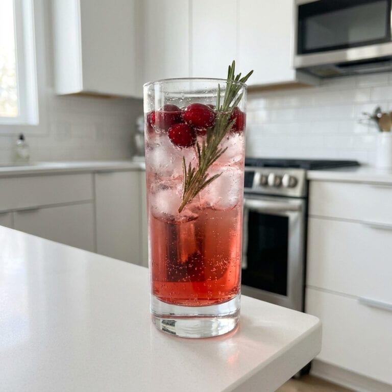Cranberry Vodka Collins Cocktail Recipe