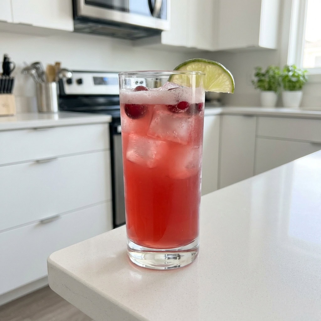 Cranberry Vodka Sour Cocktail Recipe