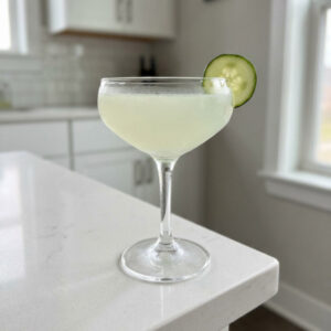 Cucumber Grinch Gimlet Cocktail Recipe
