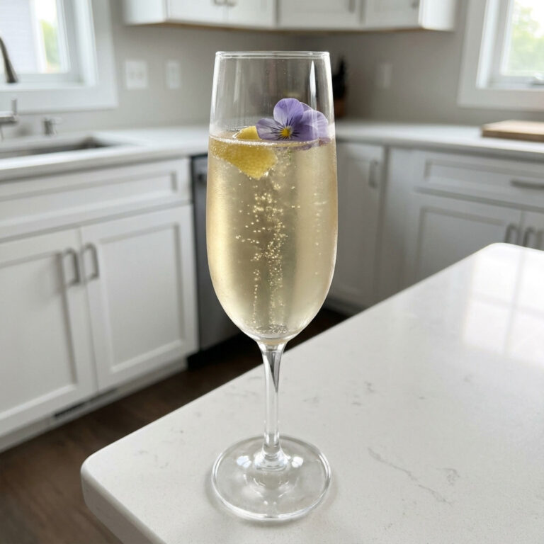 Elderflower Champagne Cocktail Recipe