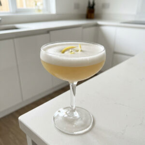 Elderflower Gin Sour Cocktail Recipe