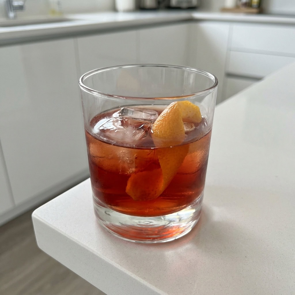 Elderflower Negroni Twist Cocktail Recipe