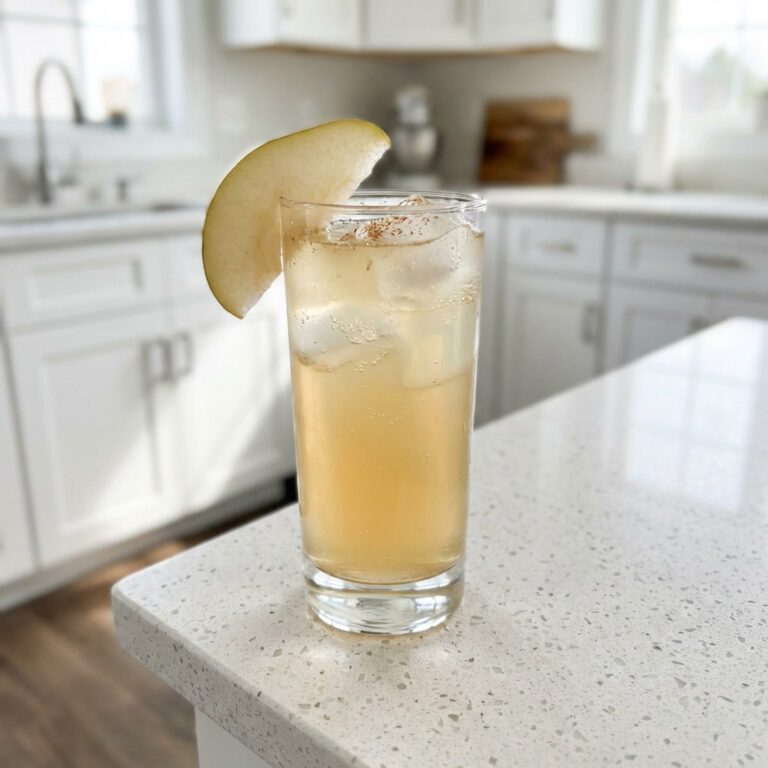 Elderflower and Pear Collins Cocktail Recipe