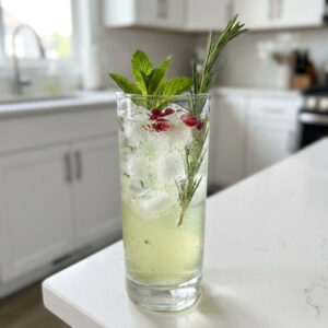 Evergreen Fizz Mocktail Recipe