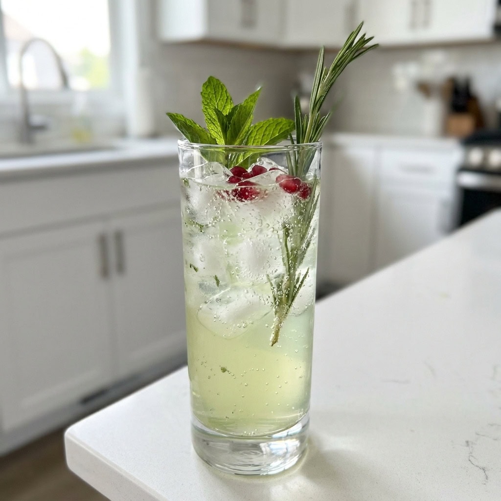 Evergreen Fizz Mocktail Recipe