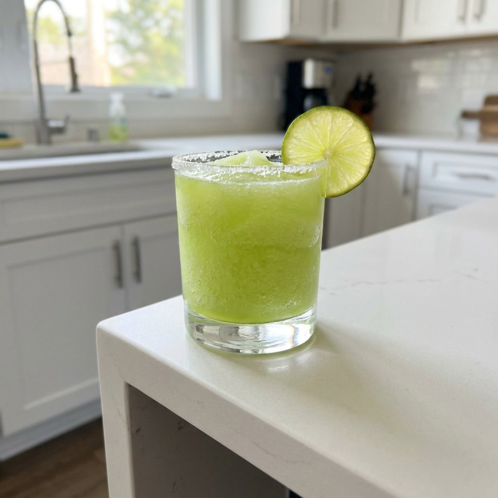 Frosty Midori Margarita Cocktail Recipe
