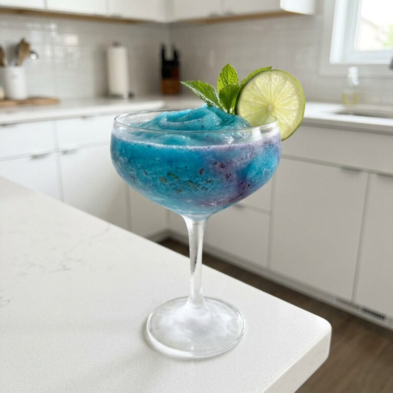 Frozen Blue Mojito Cocktail Recipe