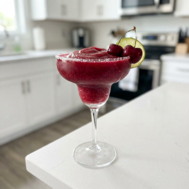 Frozen Cherry Margarita Cocktail Recipe