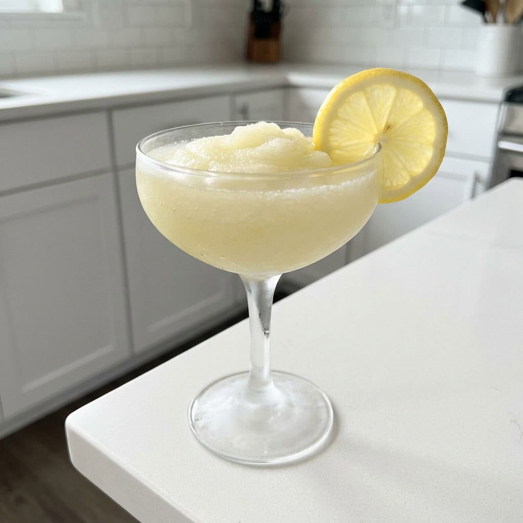 Frozen Limoncello Daiquiri Cocktail Recipe