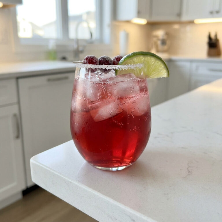 Gin and Cranberry Noel Cocktail Recipe