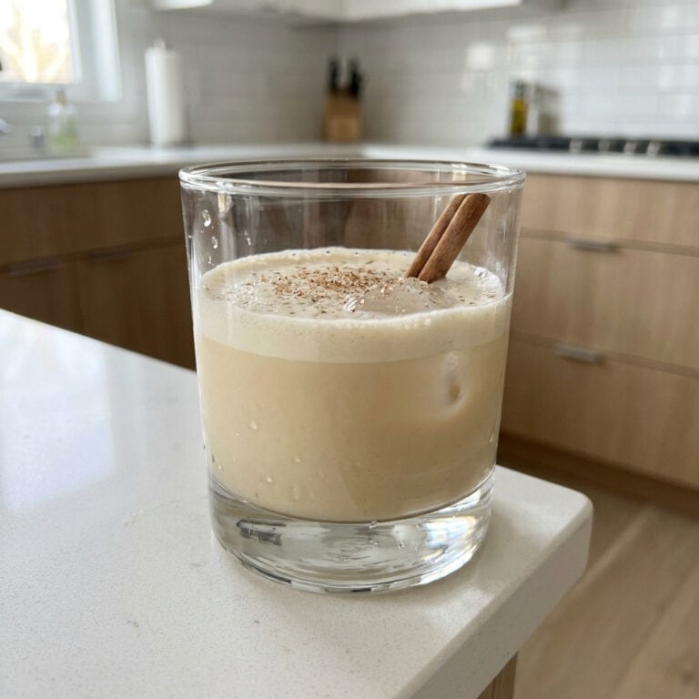 Ginger Beer Eggnog Flip Cocktail Recipe