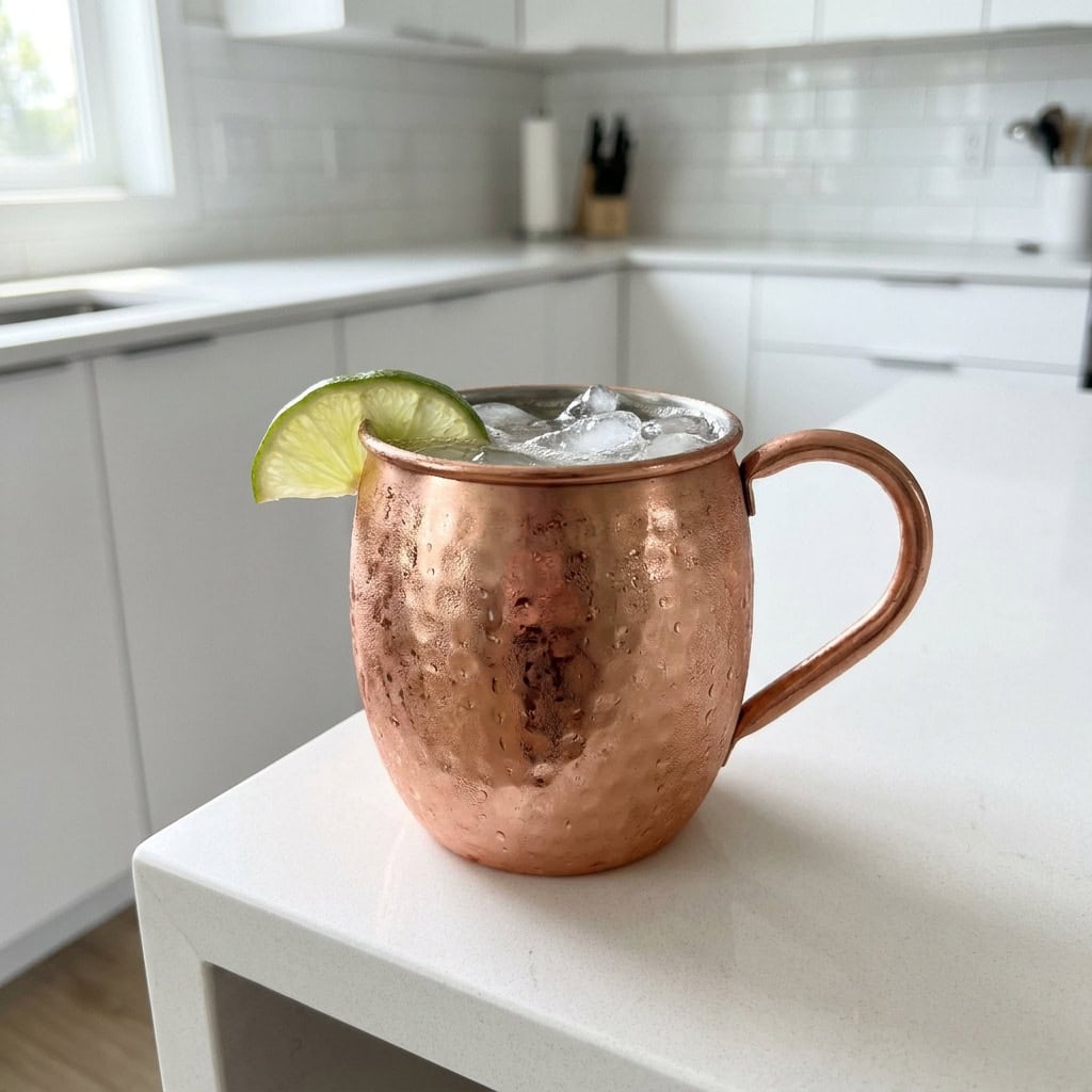 Ginger Beer Moscow Mule Twist Cocktail Recipe