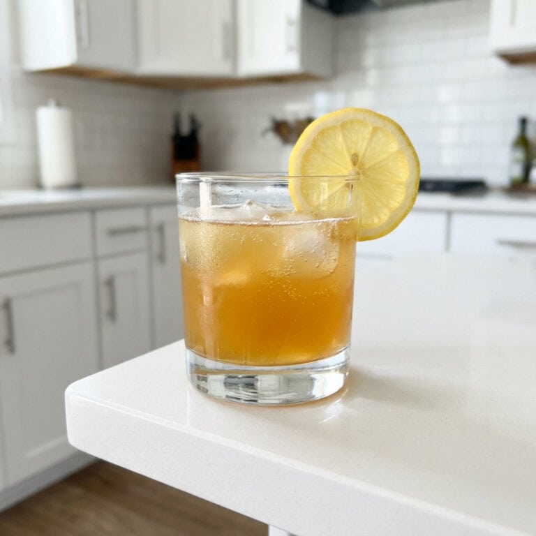 Ginger Beer Whiskey Sour Cocktail Recipe