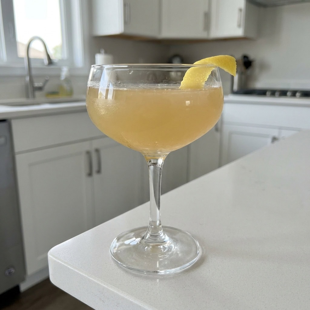 Ginger Lemon Sour Cocktail Recipe