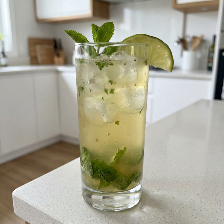Ginger Lime Cooler Mocktail Recipe