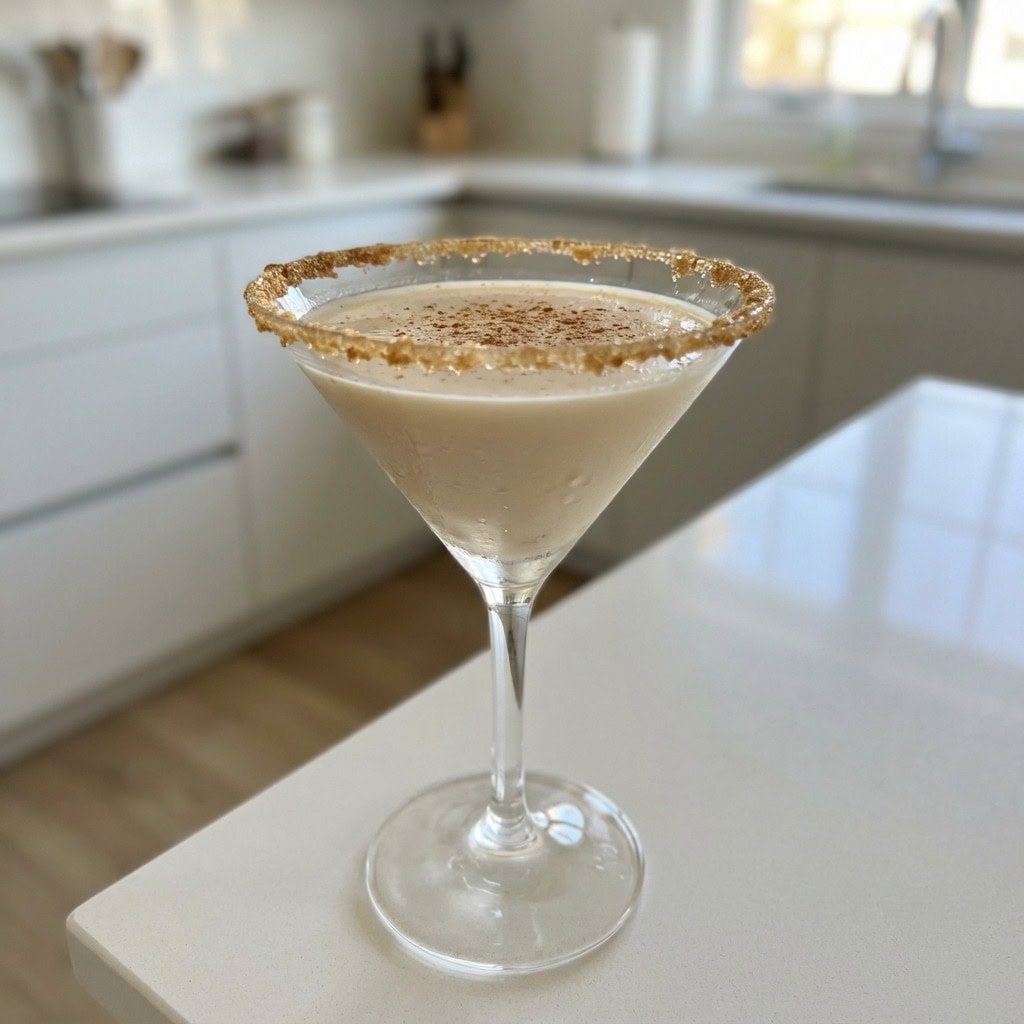 Gingerbread Gin Martini Cocktail Recipe