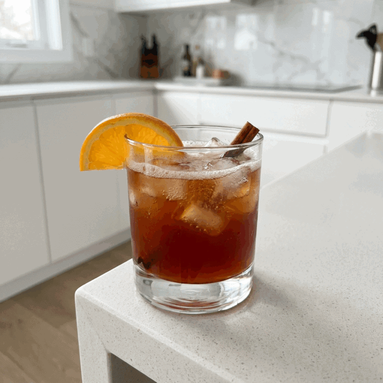 Gingerbread Rum Punch Cocktail Recipe