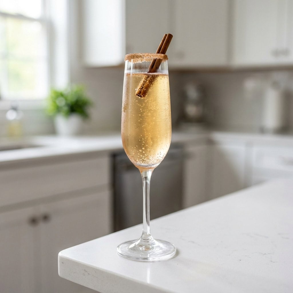 Gingerbread Sparkling Cocktail Recipe