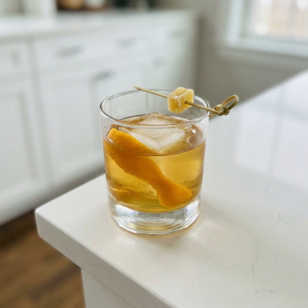 Gingerbread Tequila Old Fashioned Cocktail Recipe