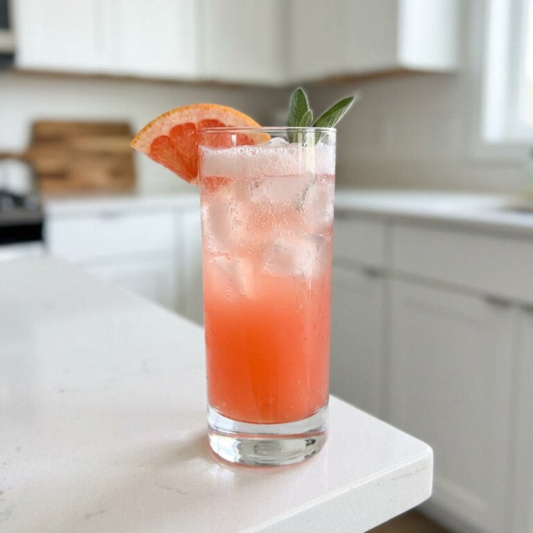 Grapefruit Sage Spritz Mocktail Recipe