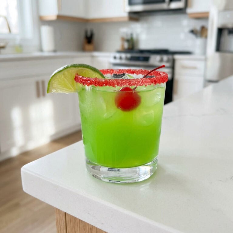 Grinch Margarita Cocktail Recipe