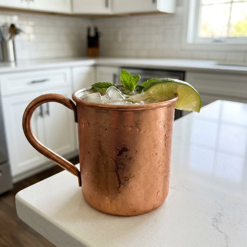 Holiday Ginger Beer Mule Cocktail Recipe