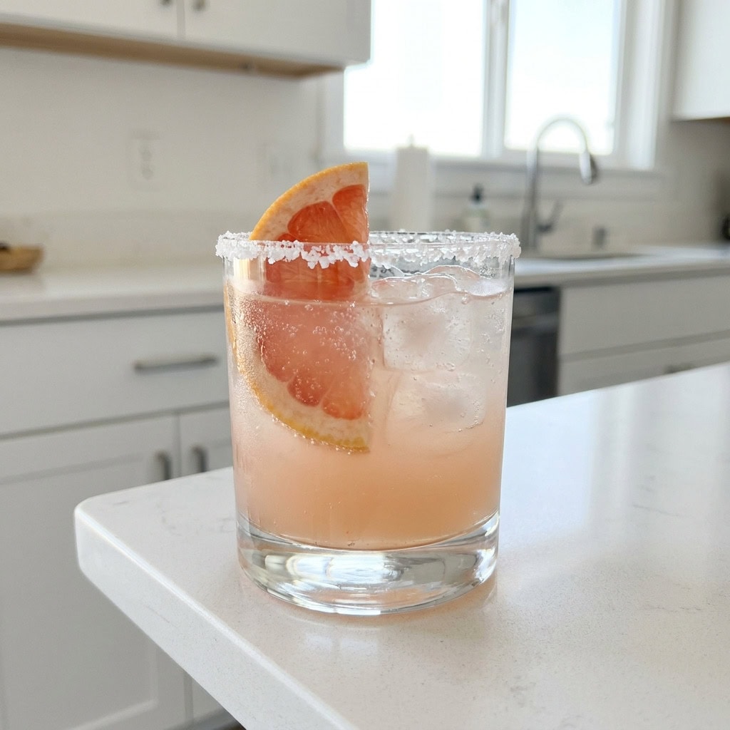 Holiday Paloma With Fresh Grapefruit Cocktail Recipe