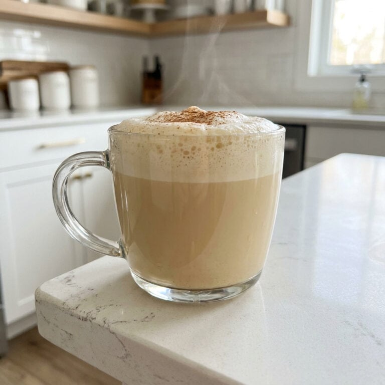 Honey Almond Latte Mocktail Recipe
