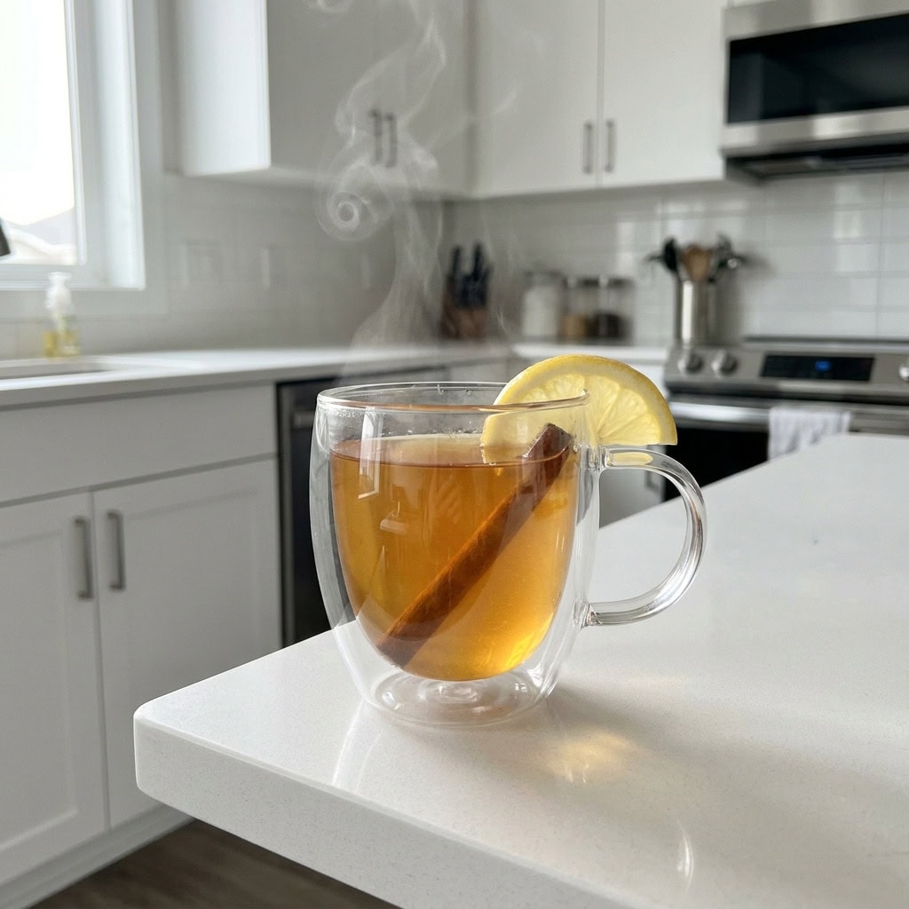 Honey Bourbon Lemon Tea Cocktail Recipe