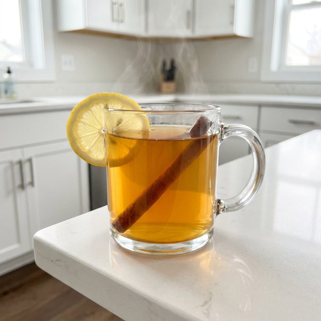 Honey Bourbon Lemon Tea Cocktail Recipe