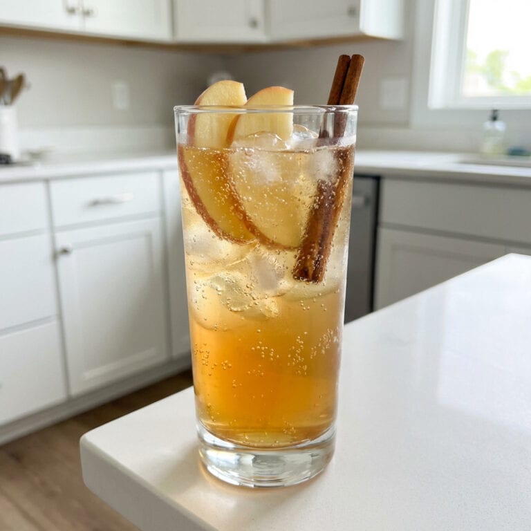 Honey Crisp Apple Soda Mocktail Recipe