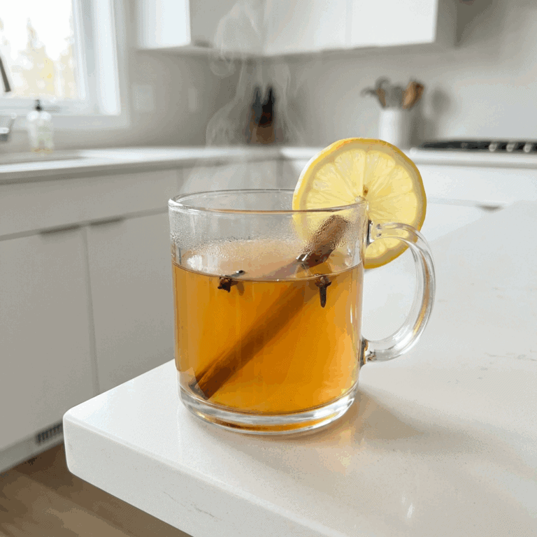 Hot Apple Cider Toddy Cocktail Recipe