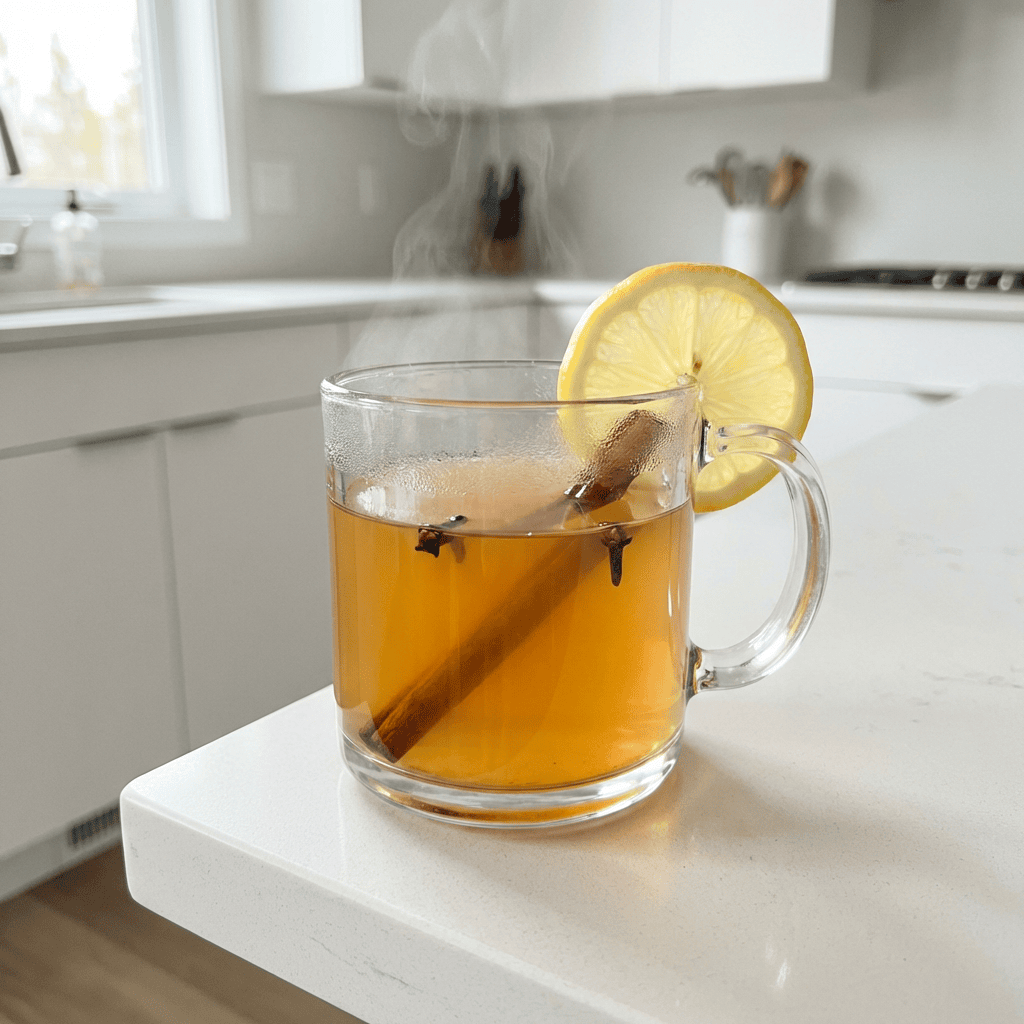 Hot Apple Cider Toddy Cocktail Recipe