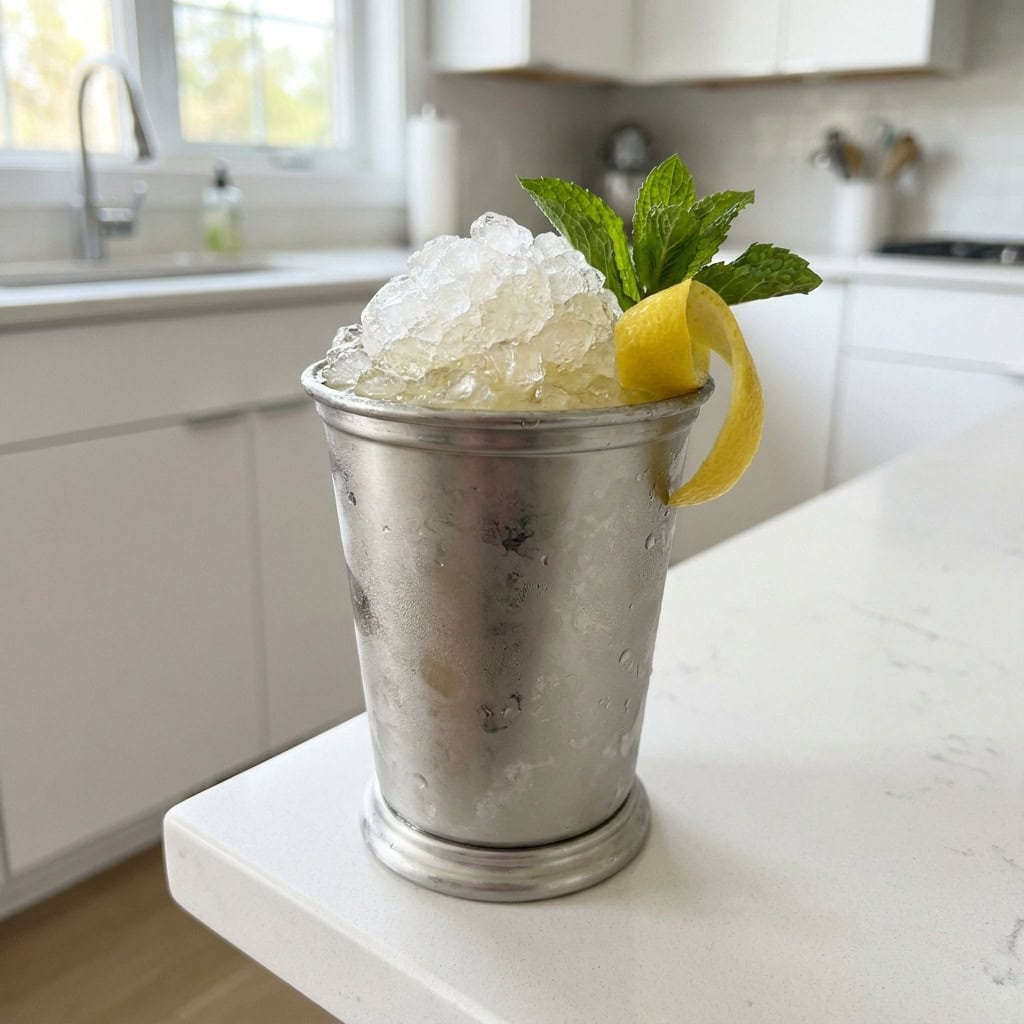 Limoncello Mint Julep Cocktail Recipe