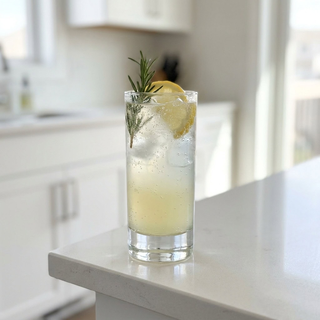 Limoncello Rosemary Collins Cocktail Recipe