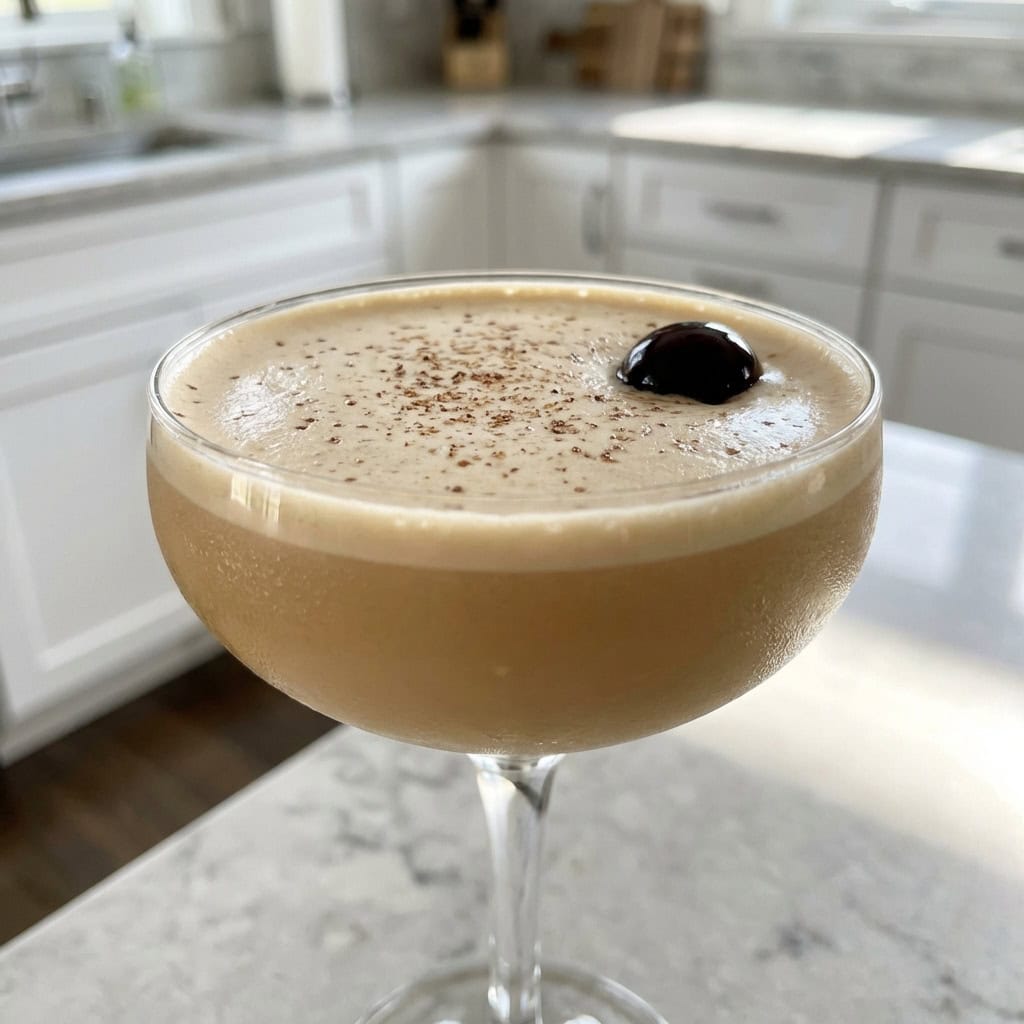 Maple Bourbon Flip Cocktail Recipe