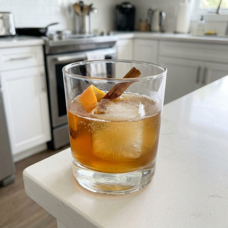 Maple Ginger Beer Old Fashioned Cocktail Recipe