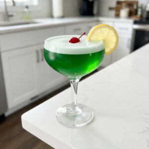 Midori Christmas Sour Cocktail Recipe