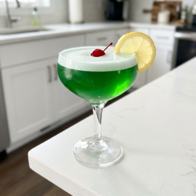 Midori Christmas Sour Cocktail Recipe