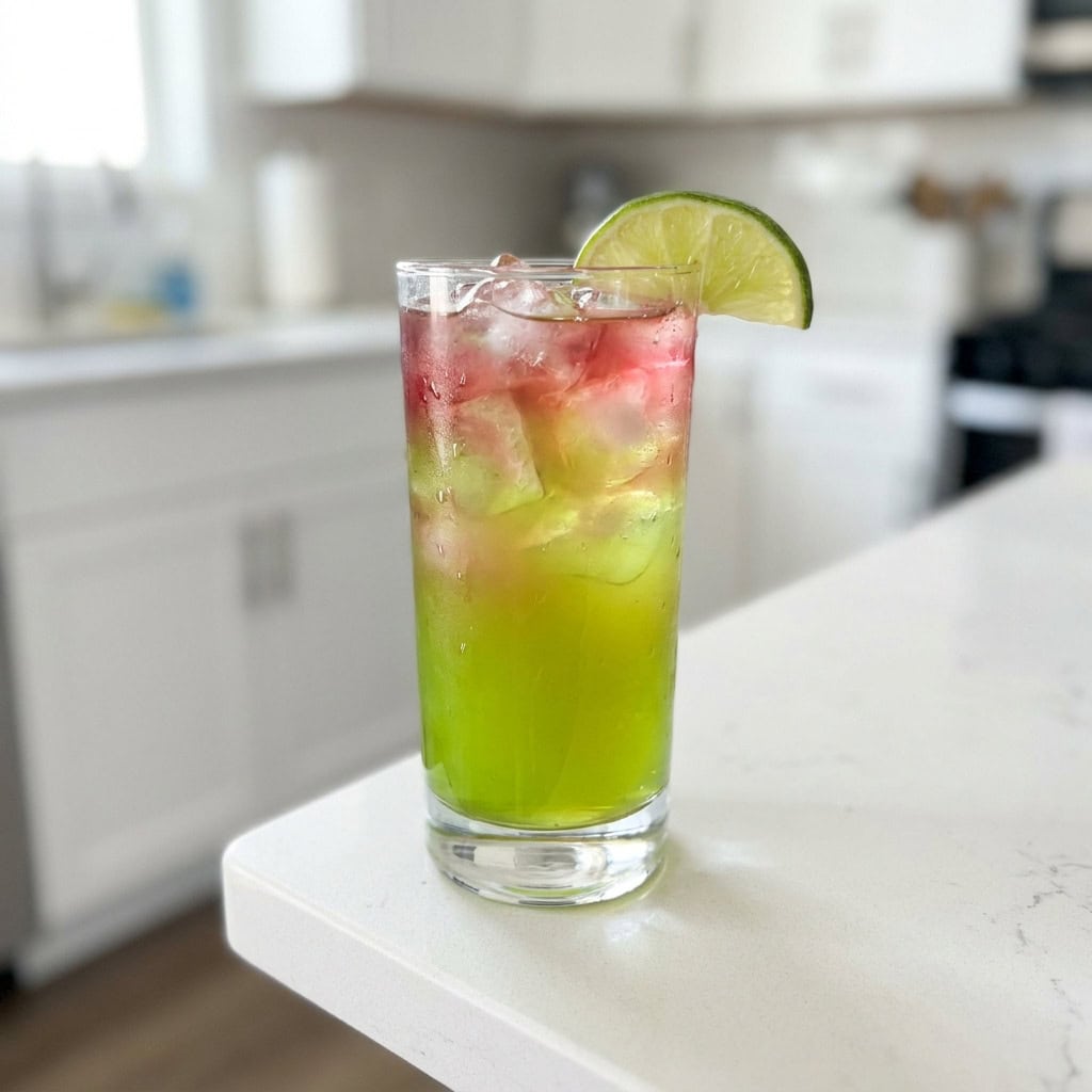 Midori Cranberry Splash Cocktail Recipe
